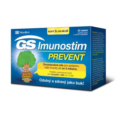 GS IMUNOSTIM Prevent - поддержка иммунитета, 20 таблеток